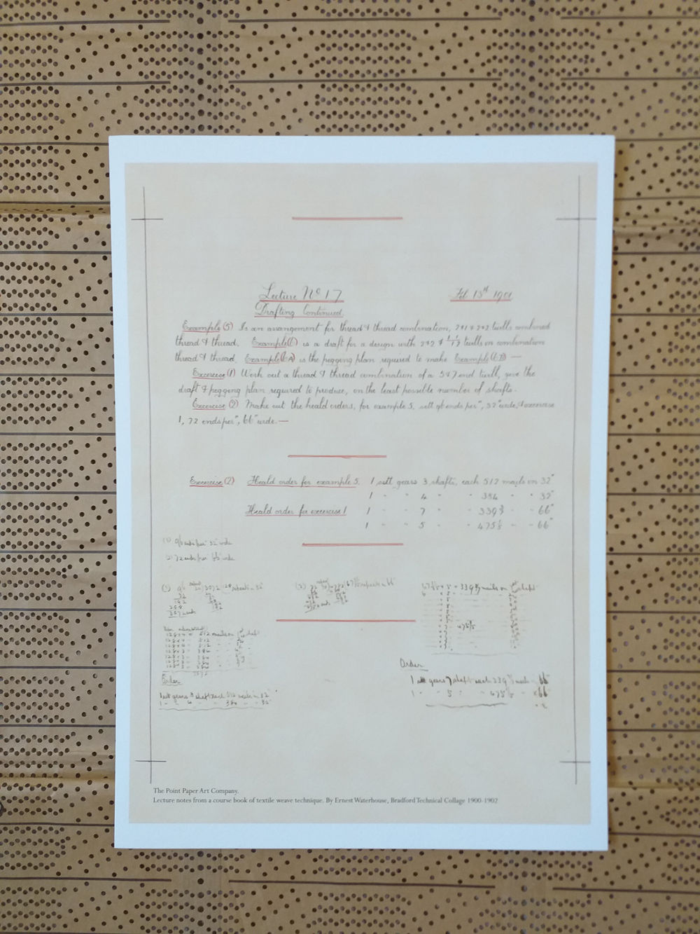 Ernest Waterhouse Course Notes Lecture 17a