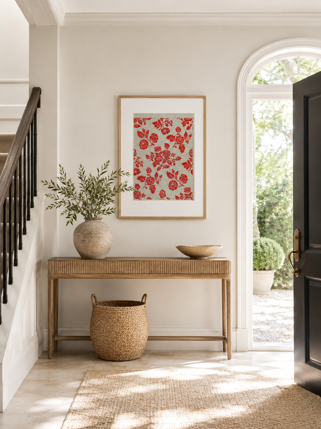 Floral Laura Life-size Point Paper