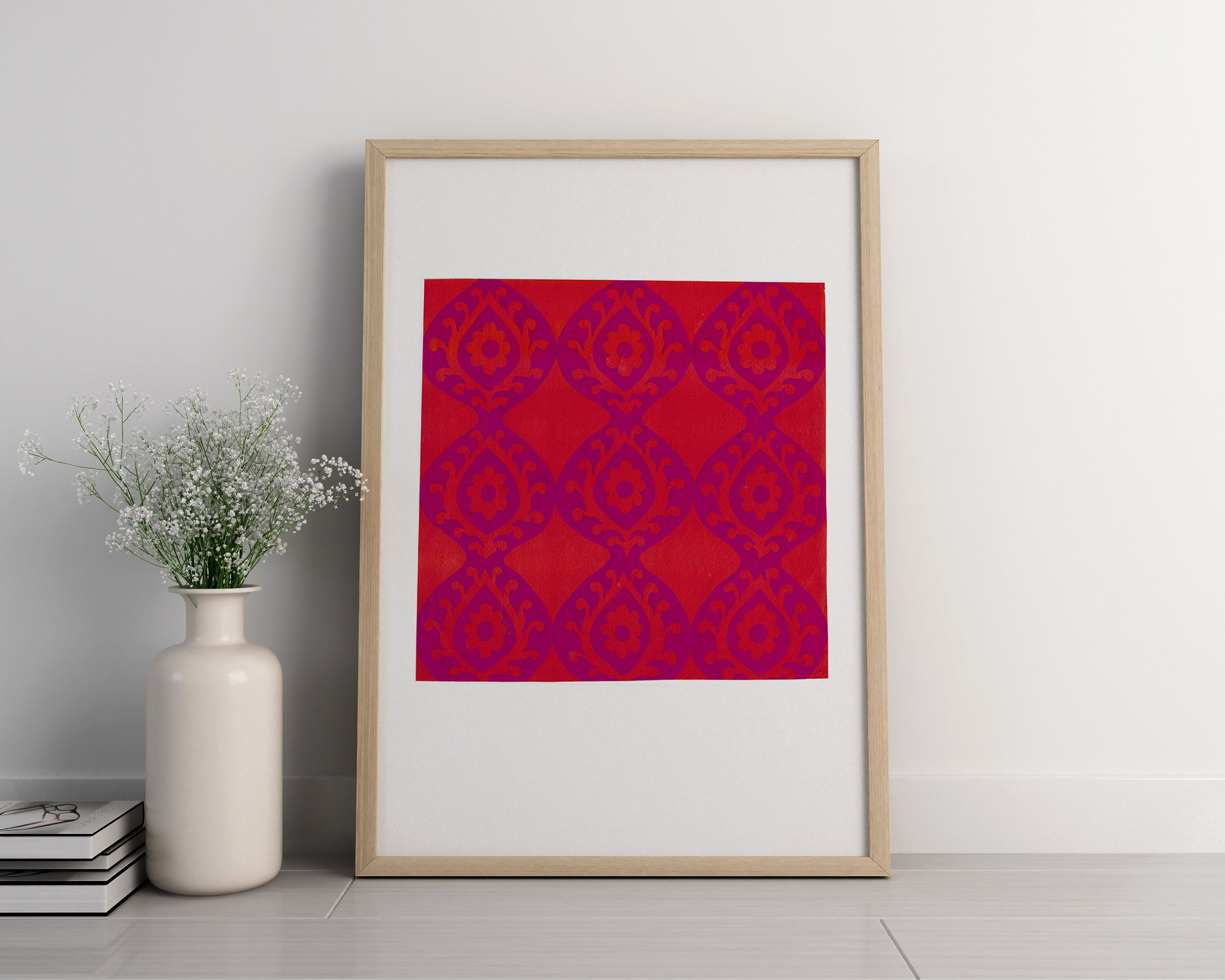 Damask - Rose/Mauve