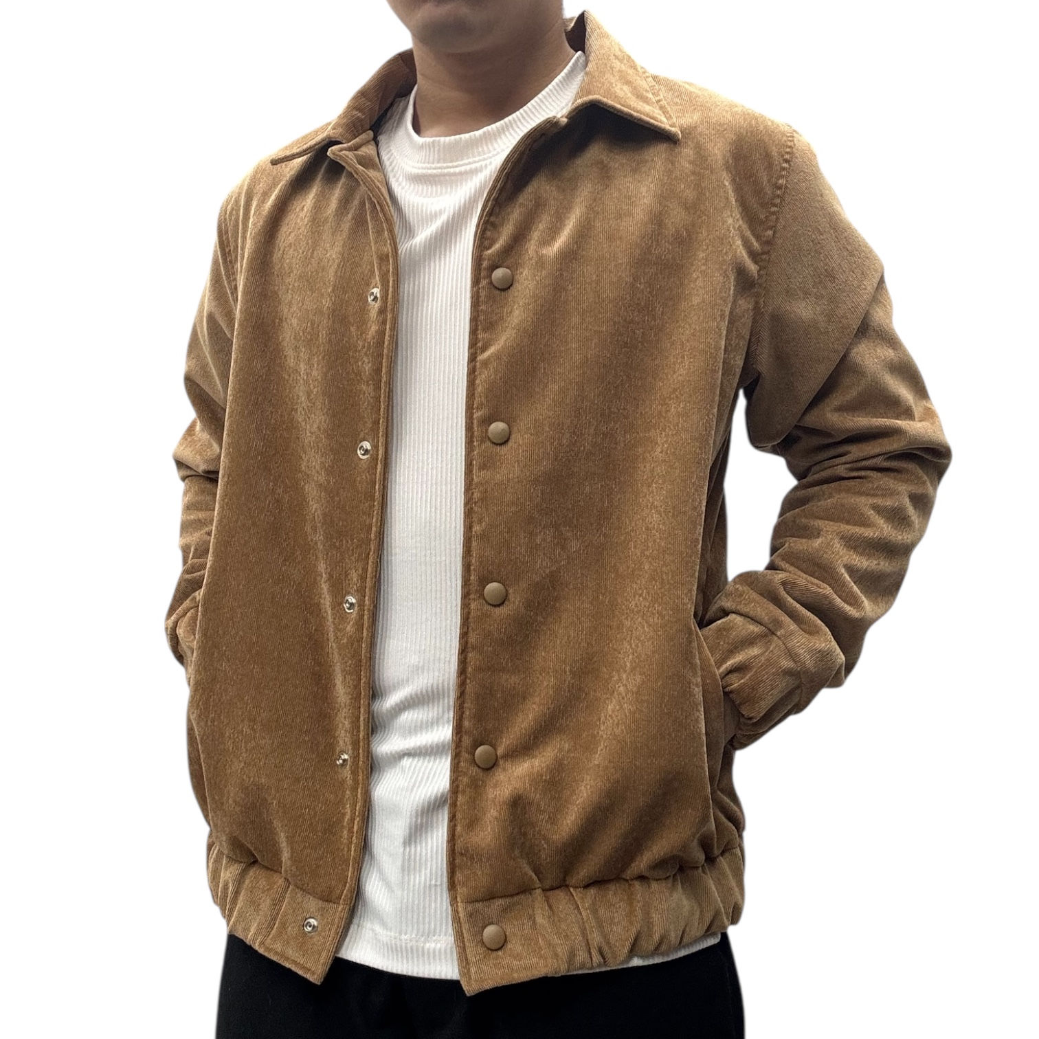 Casaca Corduroy Camello