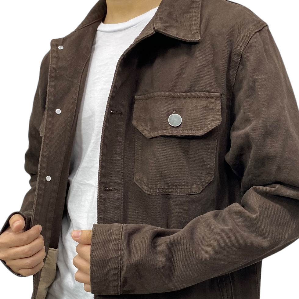 Miniatura: Casaca Bull Denim Marron