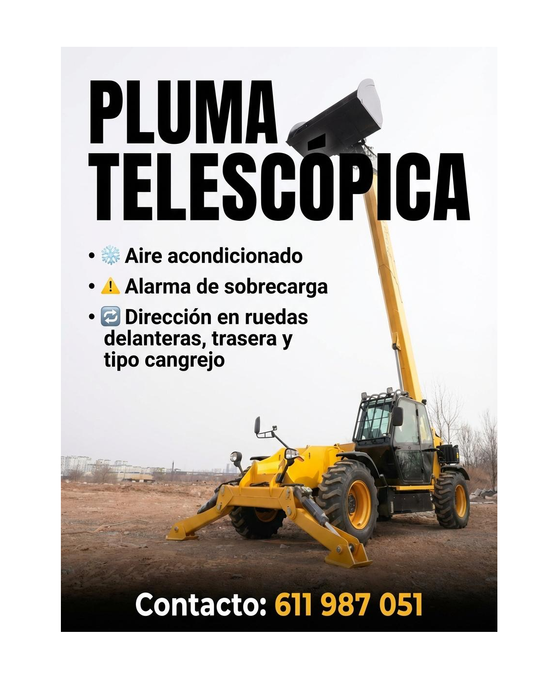 Manipulador Telescópico