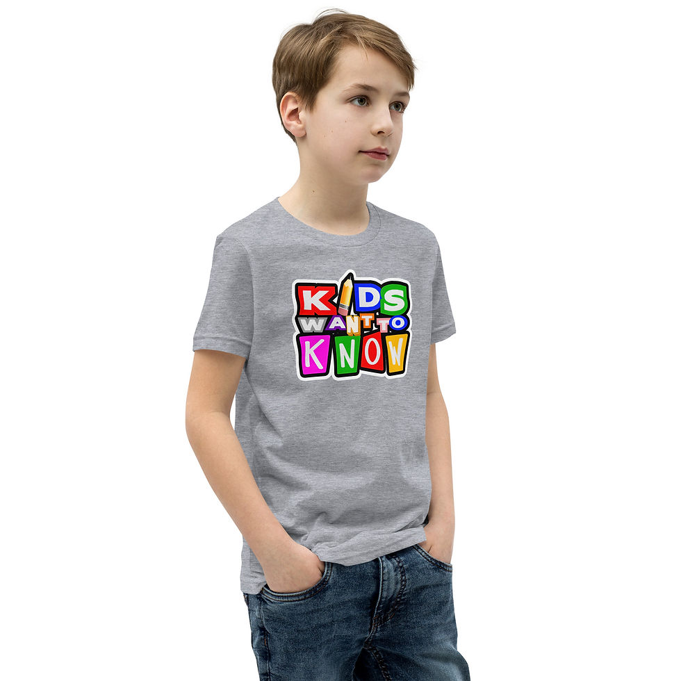 Thumbnail: Youth Short Sleeve color KWTK logo T-Shirt
