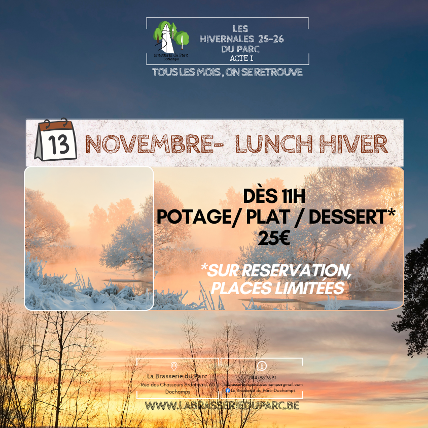 Lunch d'Hiver