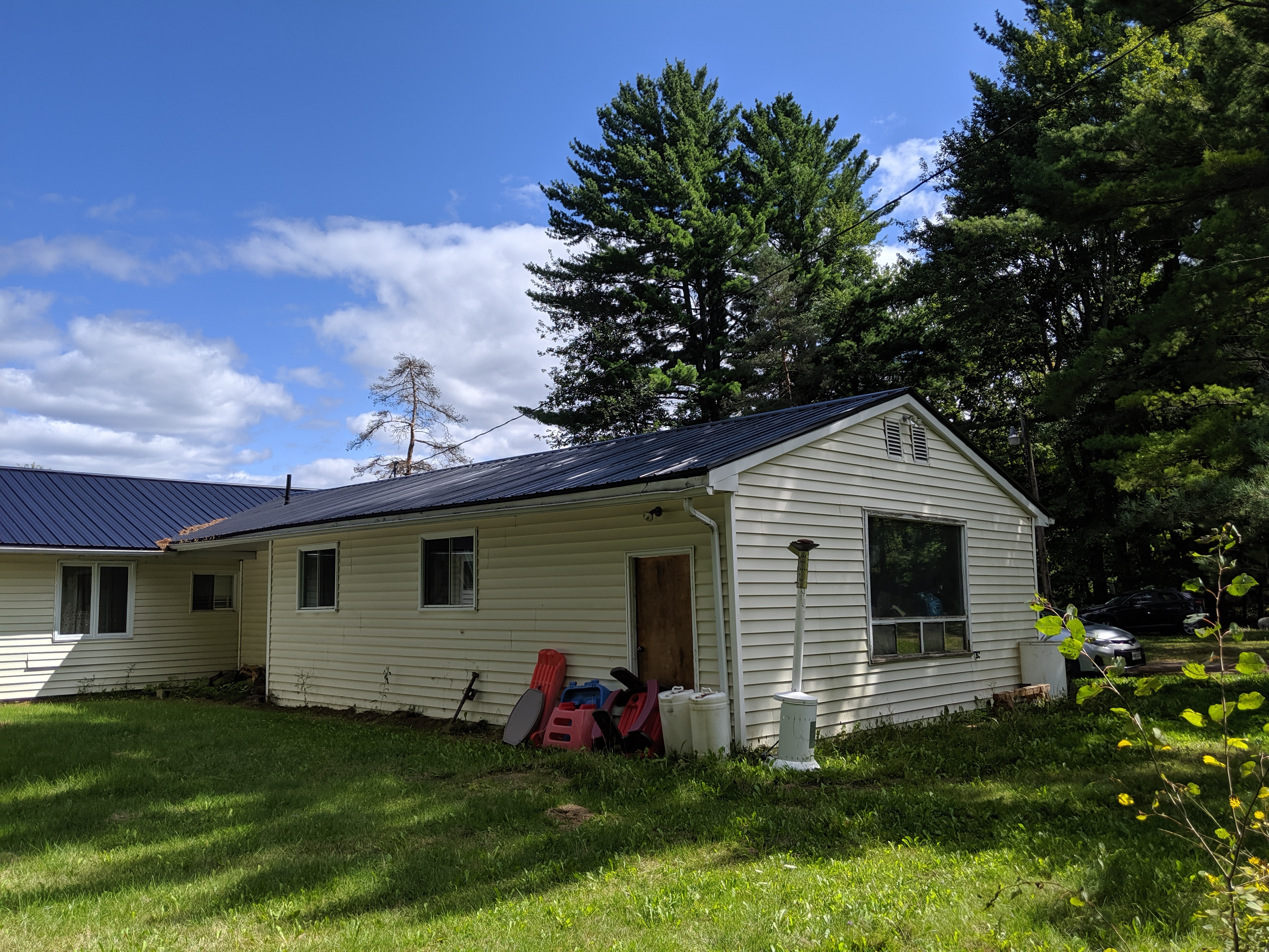 Back of our cottage