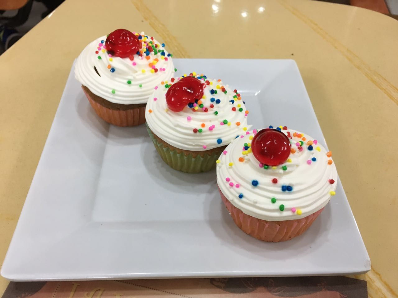 Cupcake de Chantilly