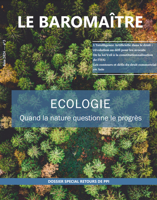 Baromaître n°3 : Écologie - Quand la nature questionne le progrès - Juin 2024