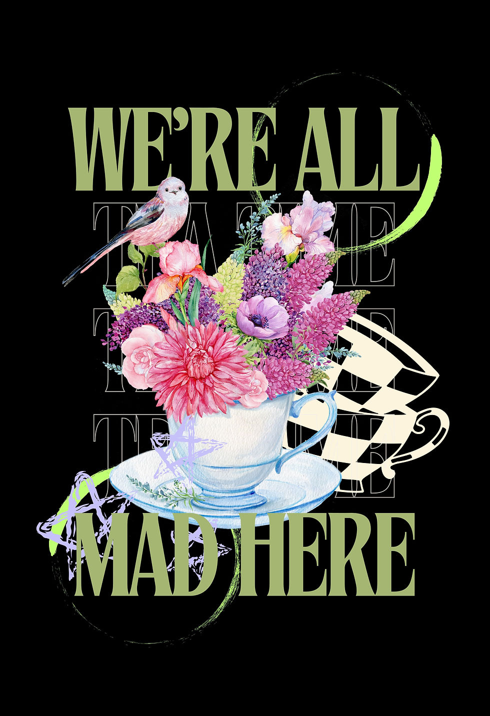 Thumbnail: Alice In Wonderland - DTF  Disney Inspired+ Sublimation and UVDTF