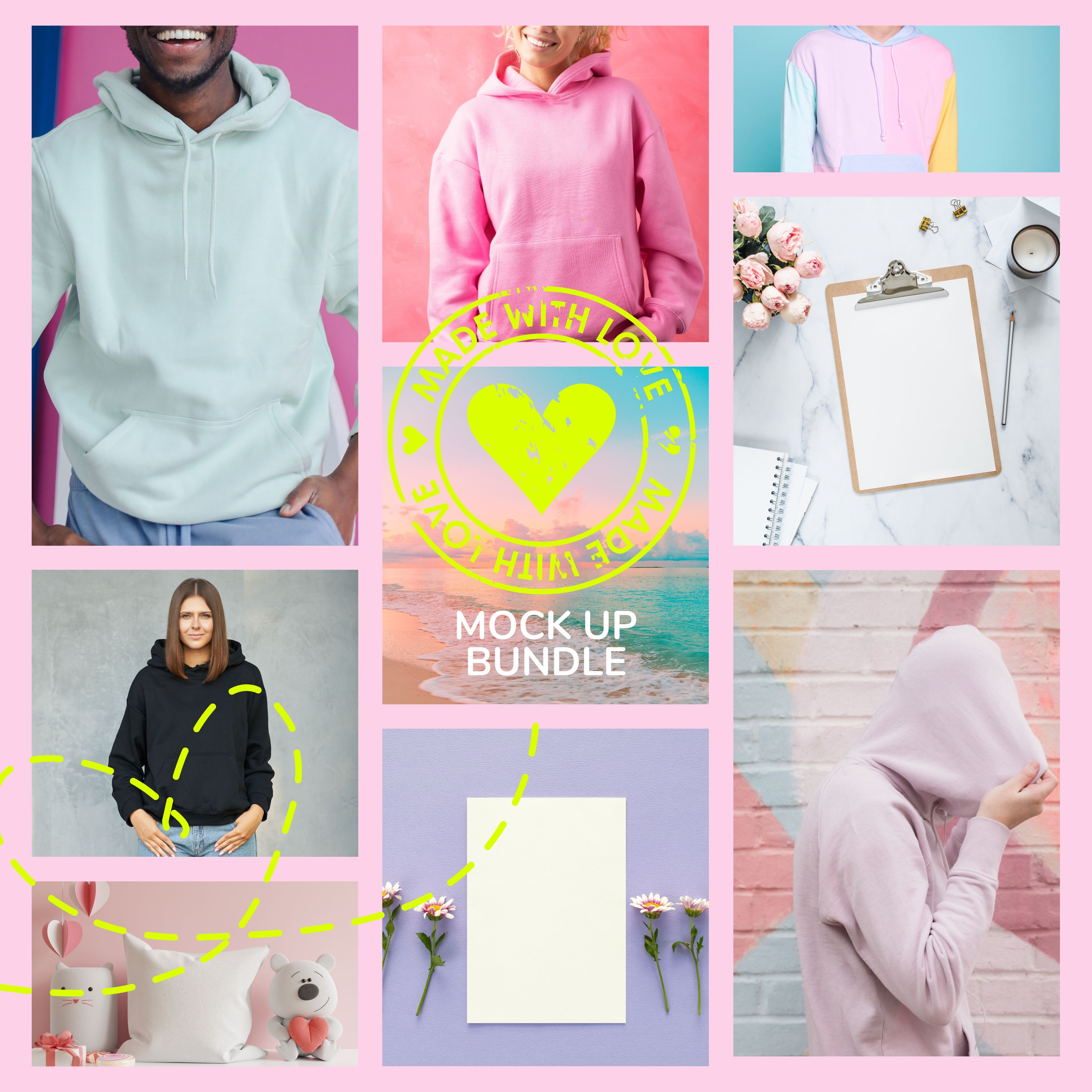 Valentines Mock Up Bundle