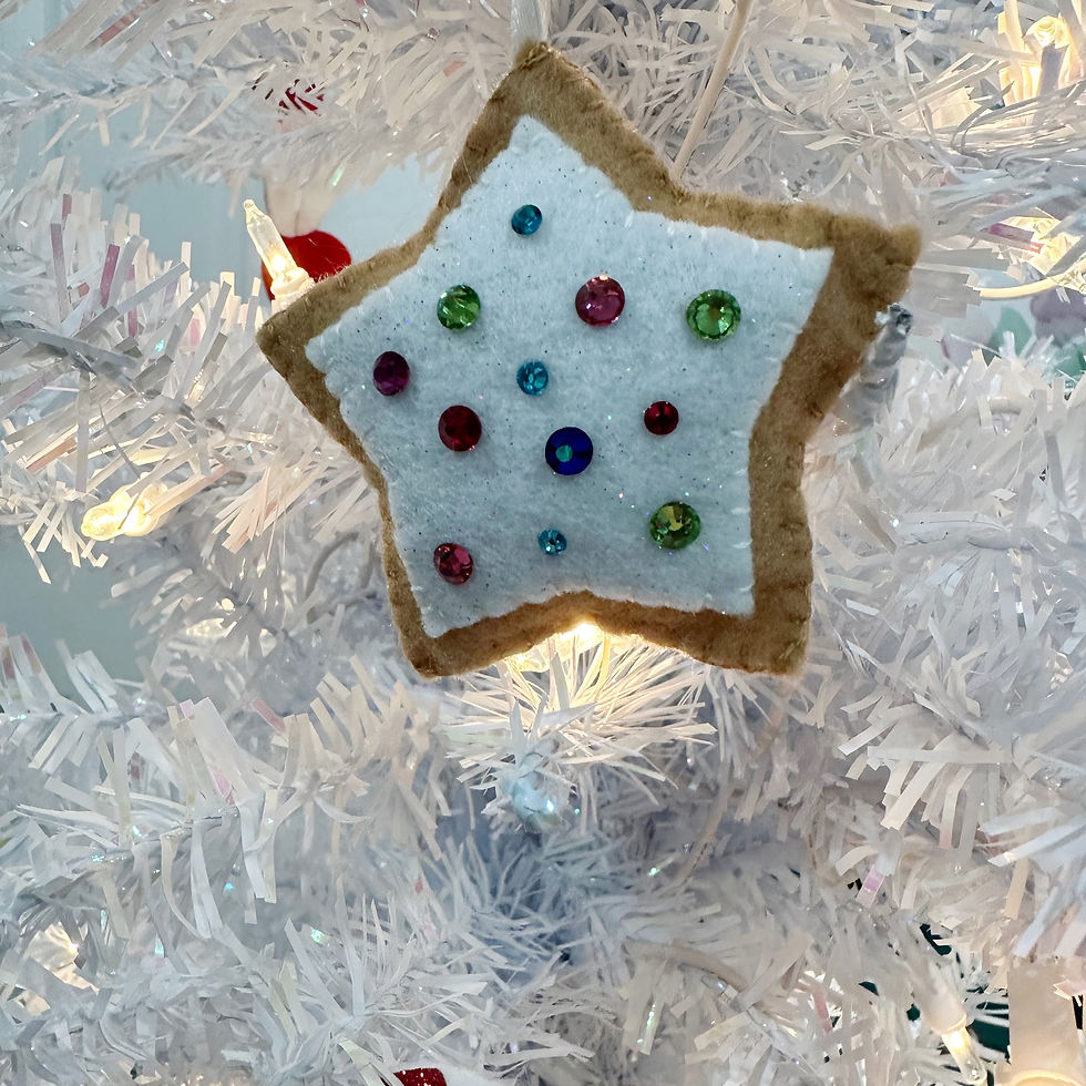 Thumbnail: Fun Felt Ornaments Sewing Pattern + SVG