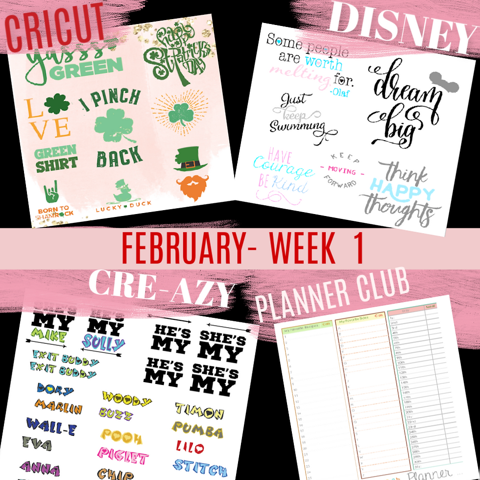 Thumbnail: February Week 1- Cre-azy