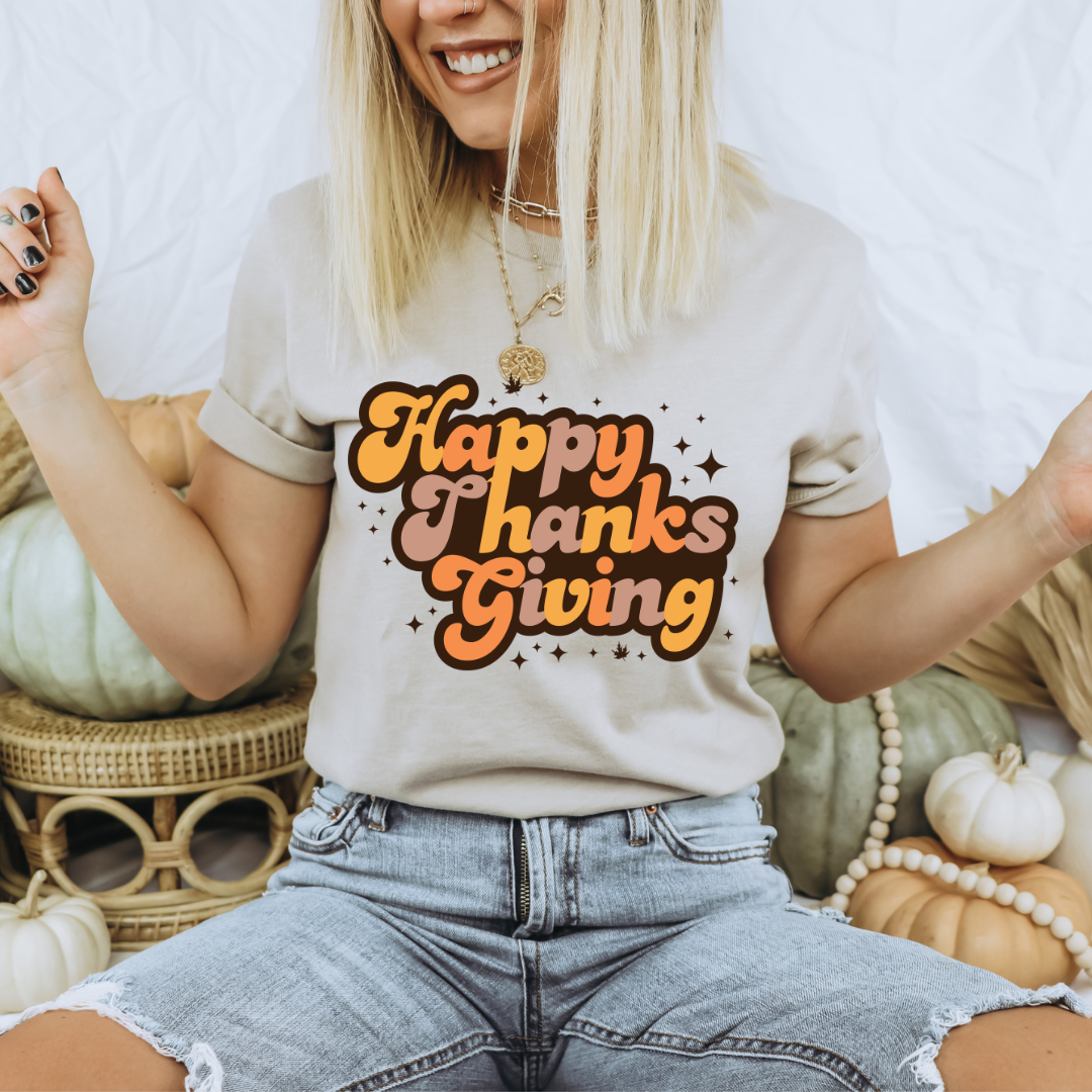 Happy Thanksgiving DTF