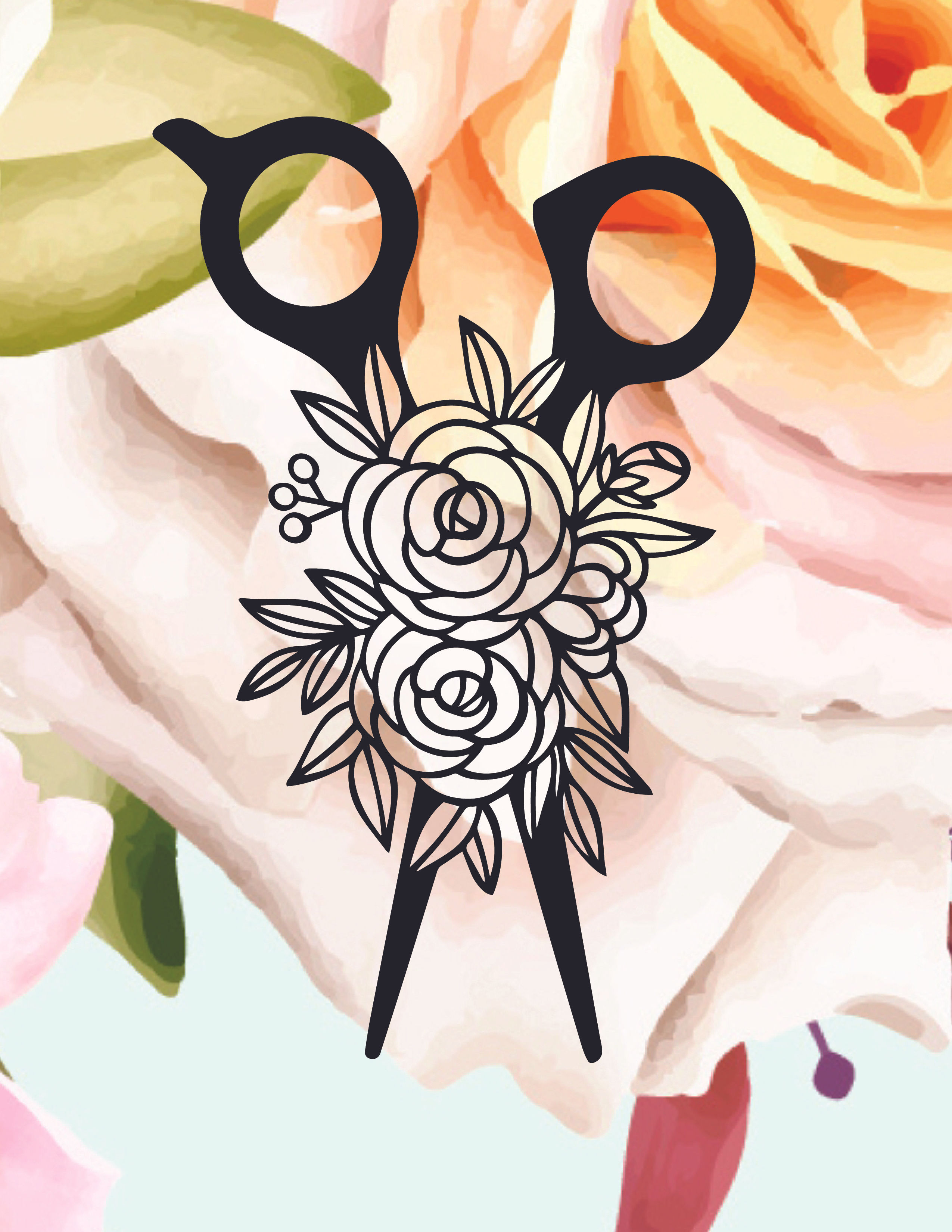 Scissors Planner SVG File