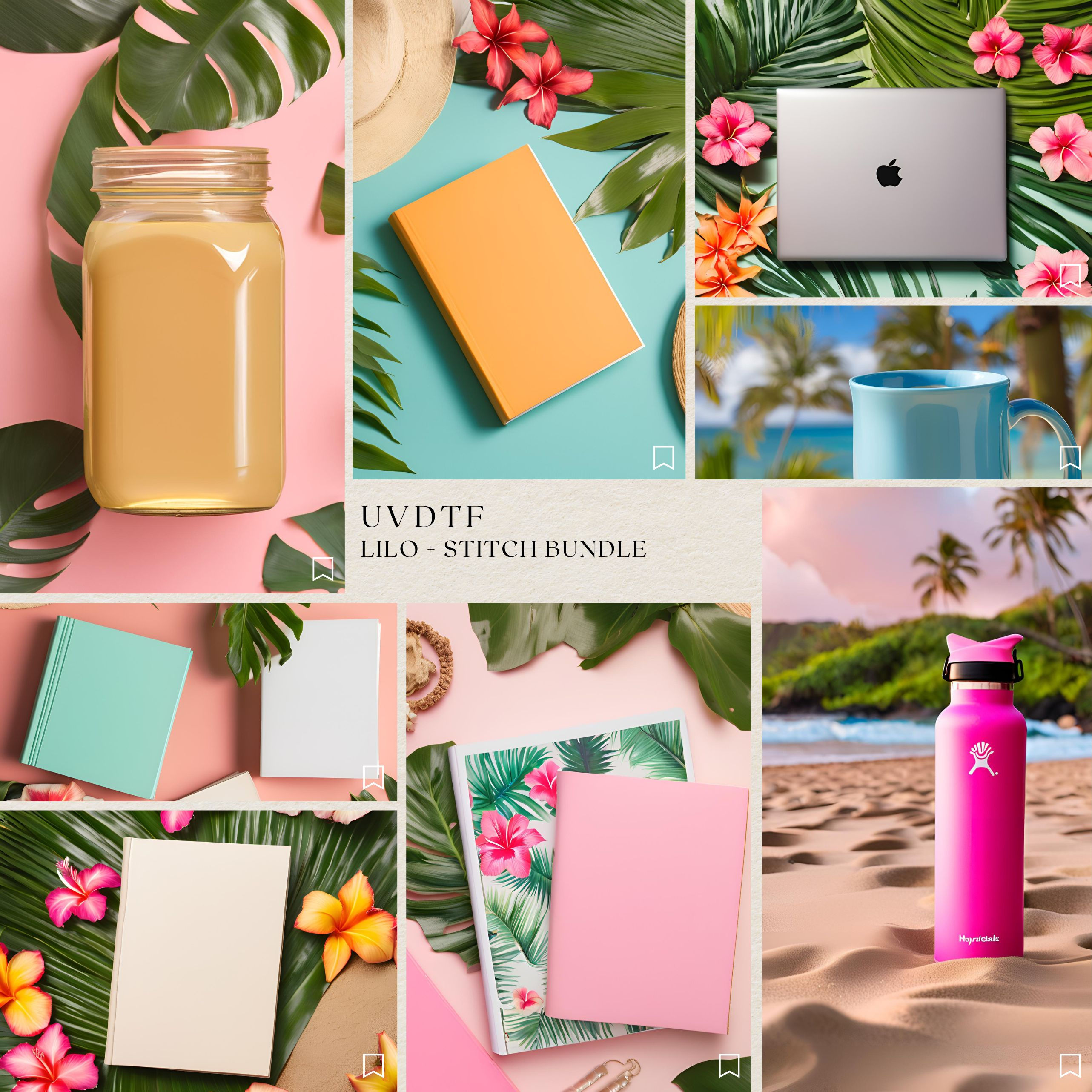Summer Time Items Mock Up Bundle