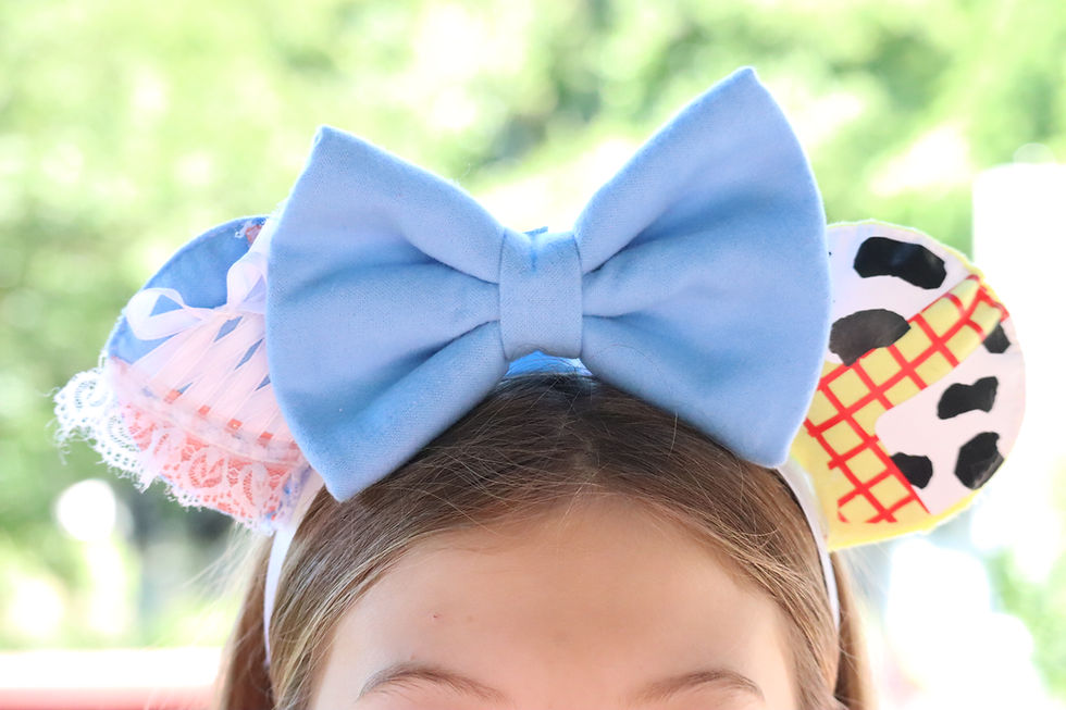 Thumbnail: Toy Story Woody + Bo Cricut Mickey Ear Cut File