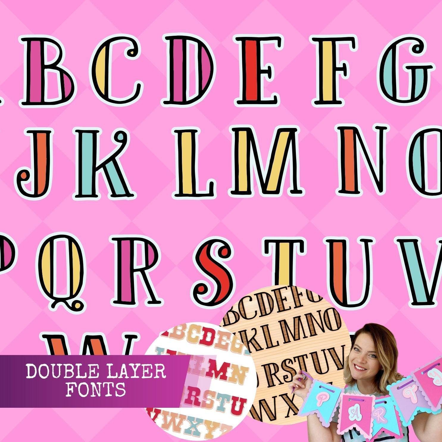 Double Layered Letters