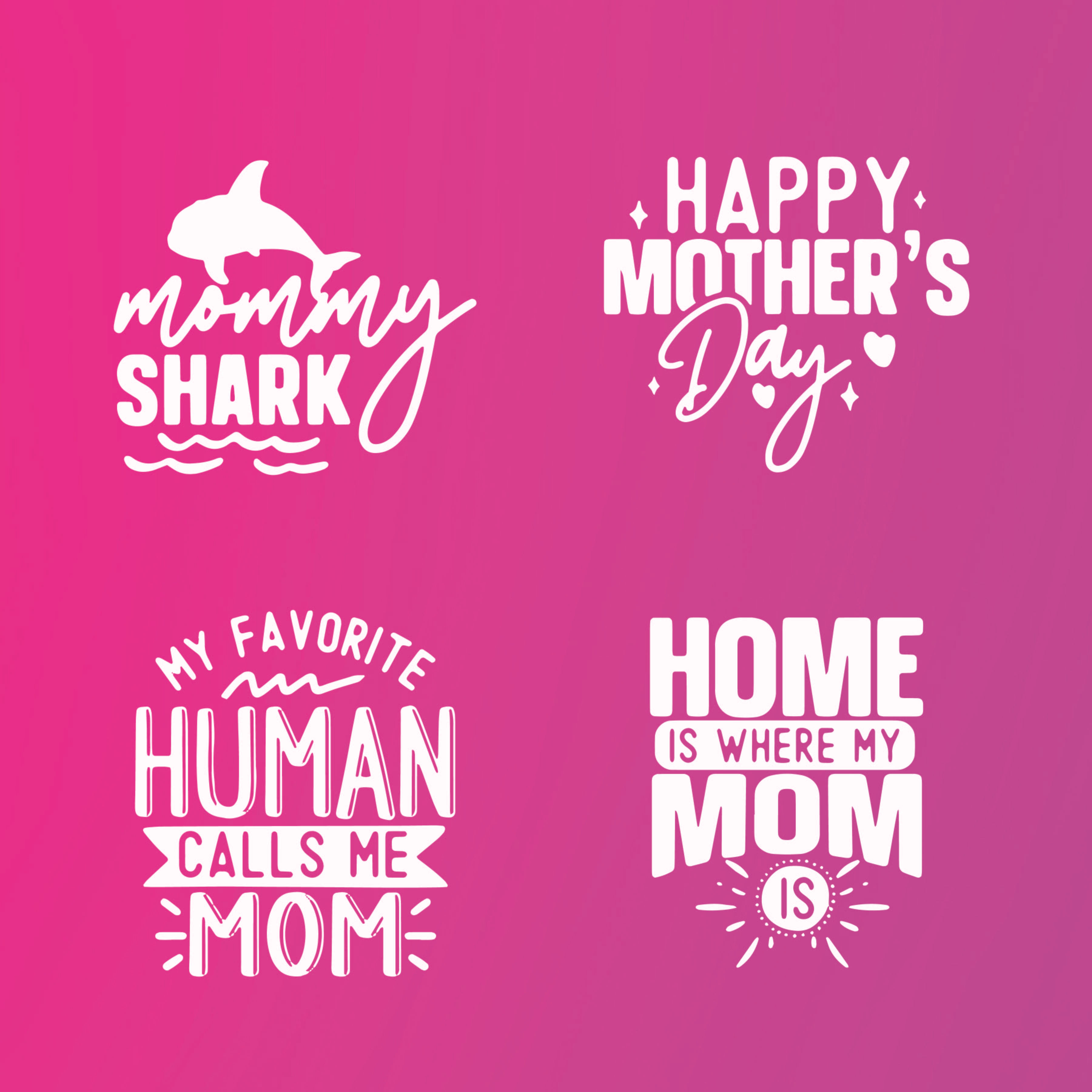 Mom SVG and PNG File - Mother's Day