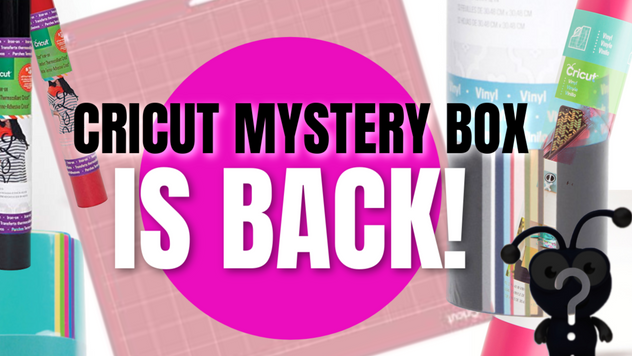 CRICUT Mystery Box is BACK!