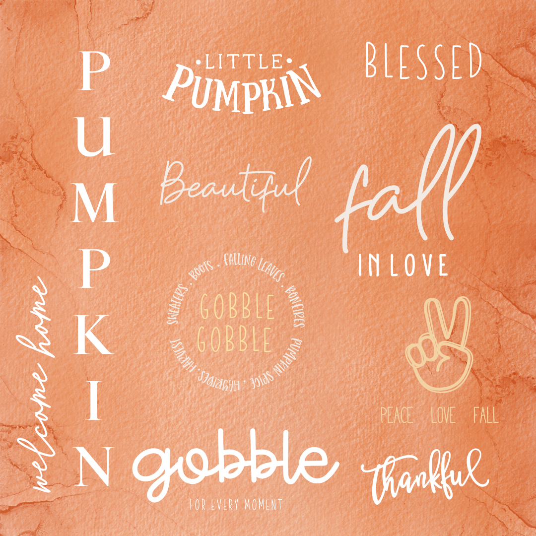 Gobble Gobble SVG Bundle