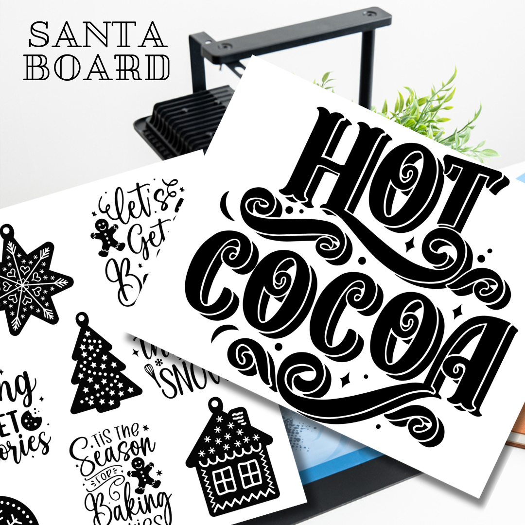 Baking and Hot Cocoa - Ikonart Stencil