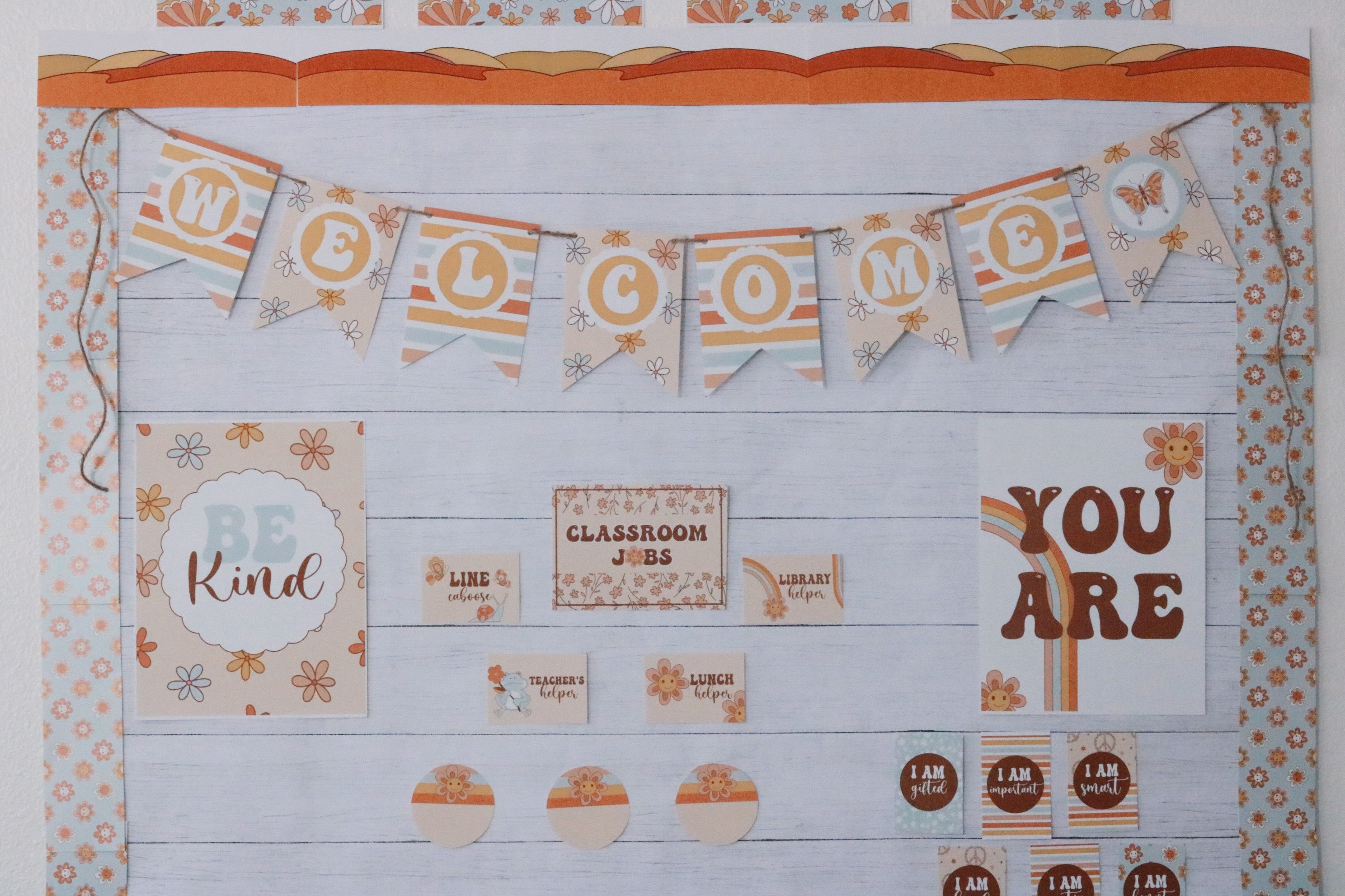 Teacher Boho Class Decor Printable Party
