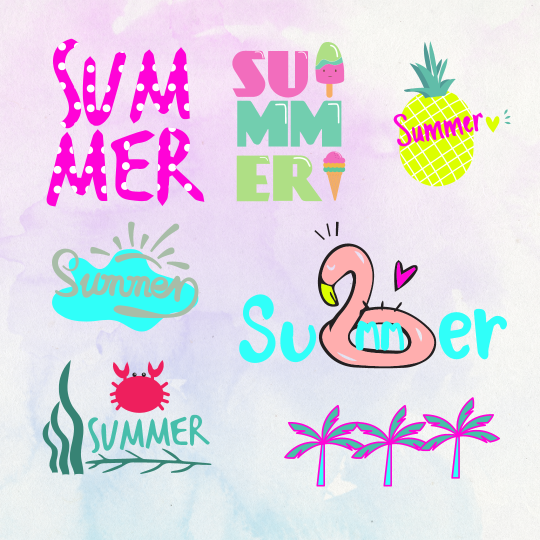 Summer Social SVG Bundle