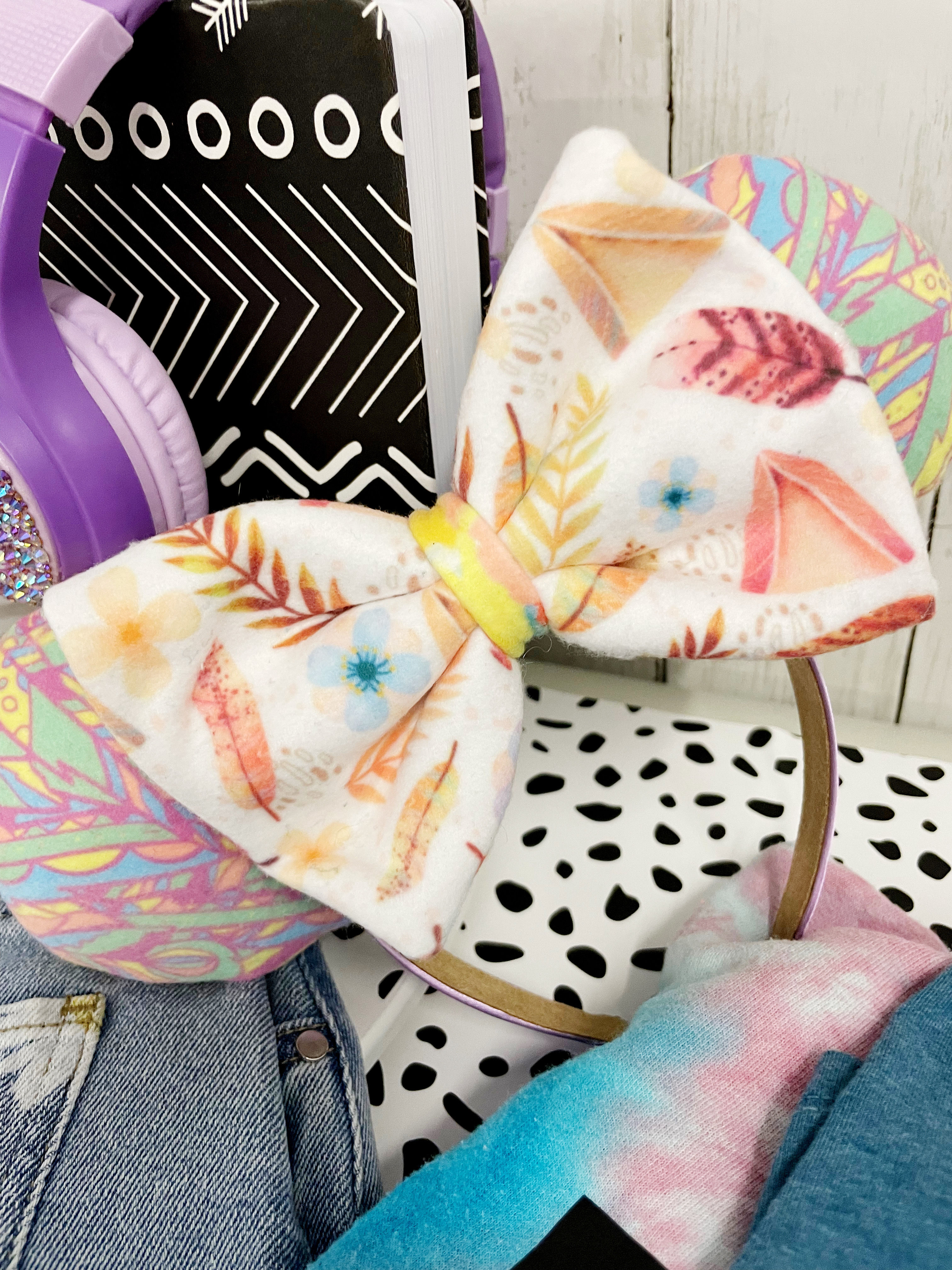 Mega Sublimation Mickey Ear Perfect Bow Bundle