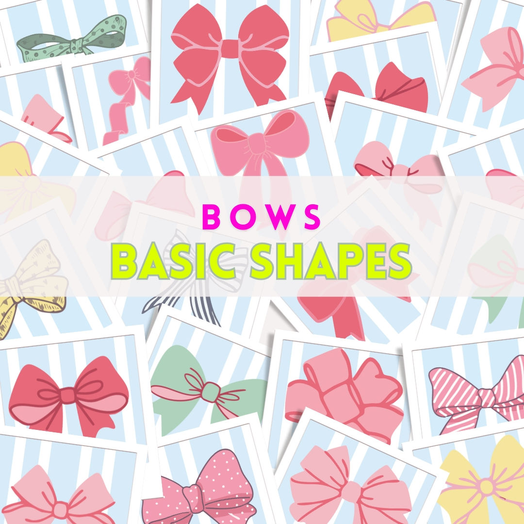 Basic Shapes - Bows The Bundles - SVG + PNG