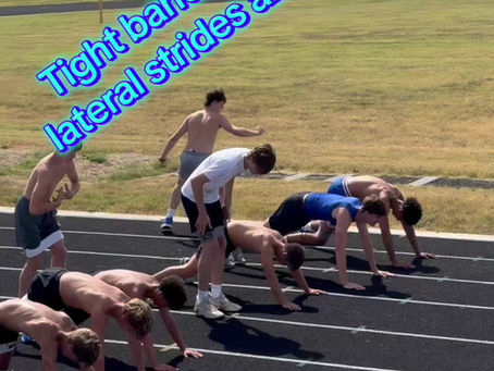 On-track conditioning for a basketball team