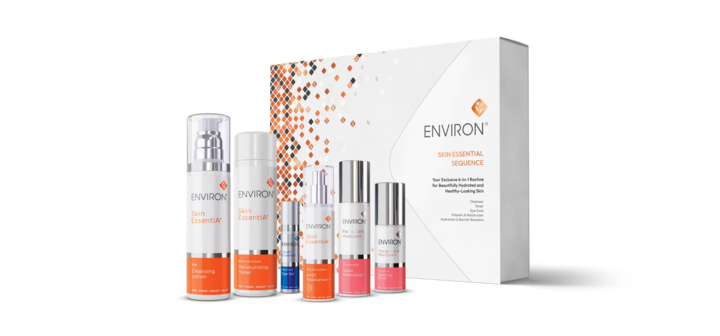 Environ Skin EssentiA Skin Box with skincare products