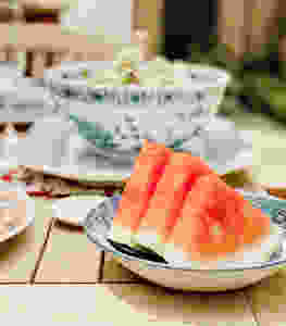 An Alfresco Summer Breakfast Table