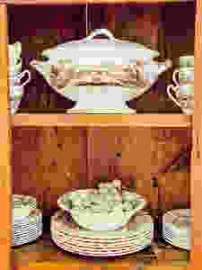Styling an Antique Hutch