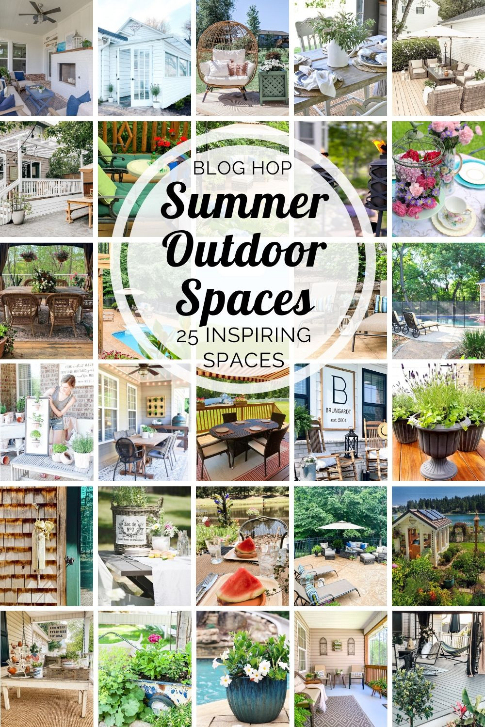 25 Summer Outdoor Spaces