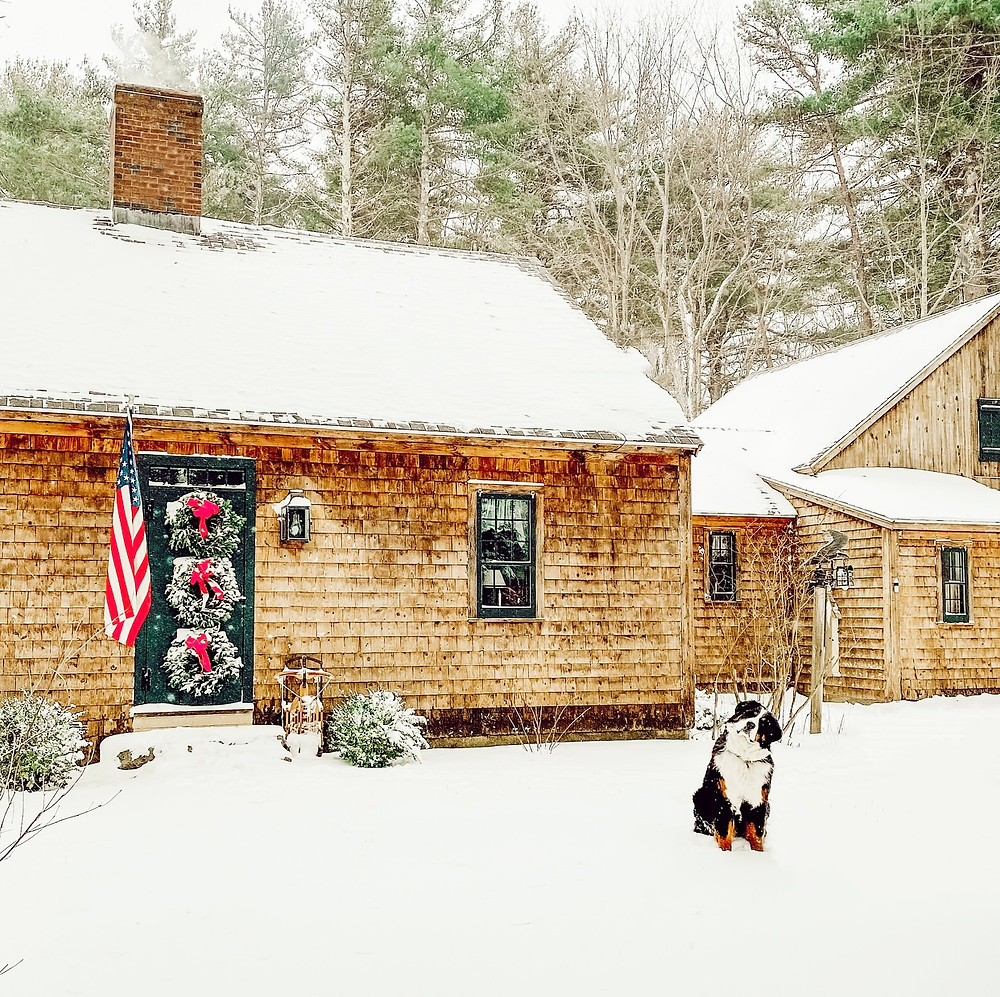 Our Winter New England Cottage