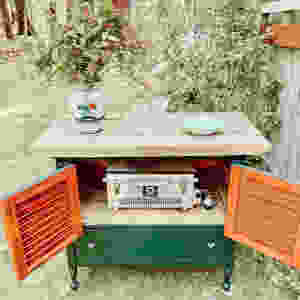 DIY Outdoor Grilling Station