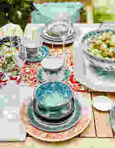 An Alfresco Summer Breakfast Table