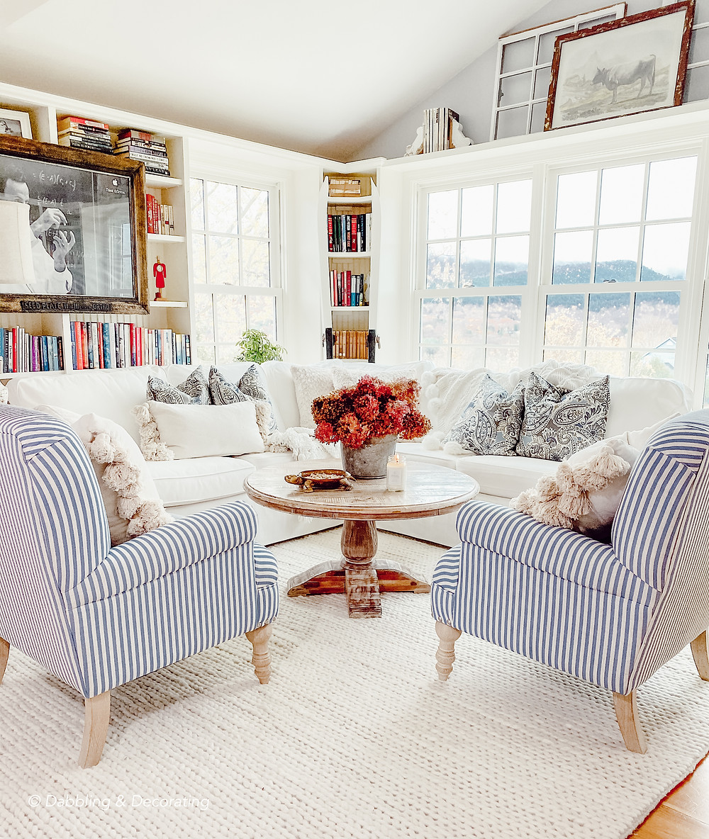 Sunroom Decor for the Off Season
