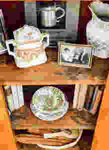 Styling an Antique Hutch