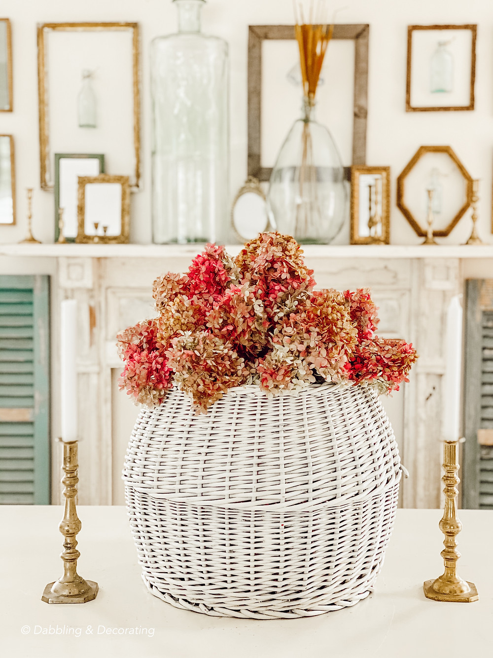 Decorating with Flea Market Frames