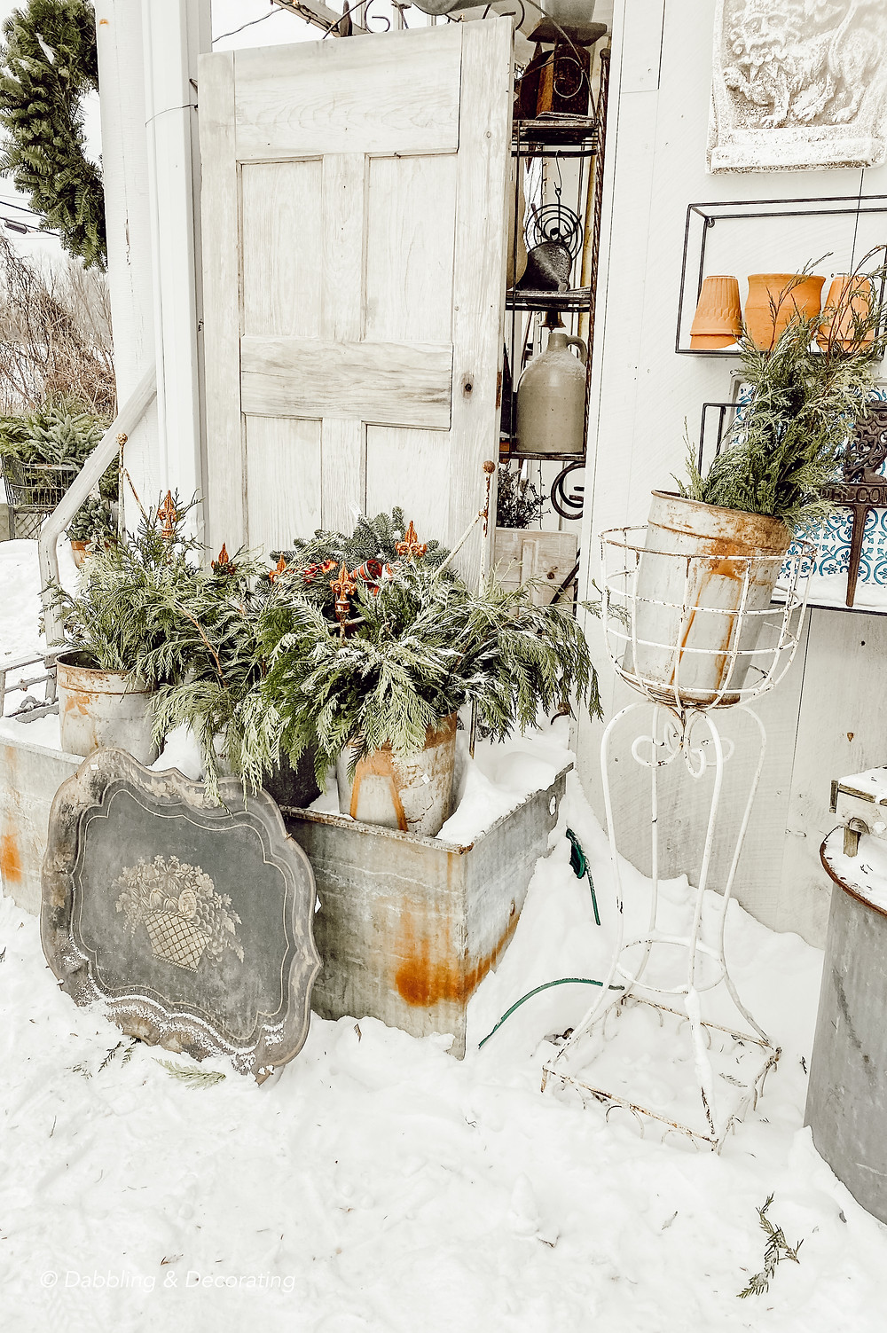 Thrifting in Winter's Snow