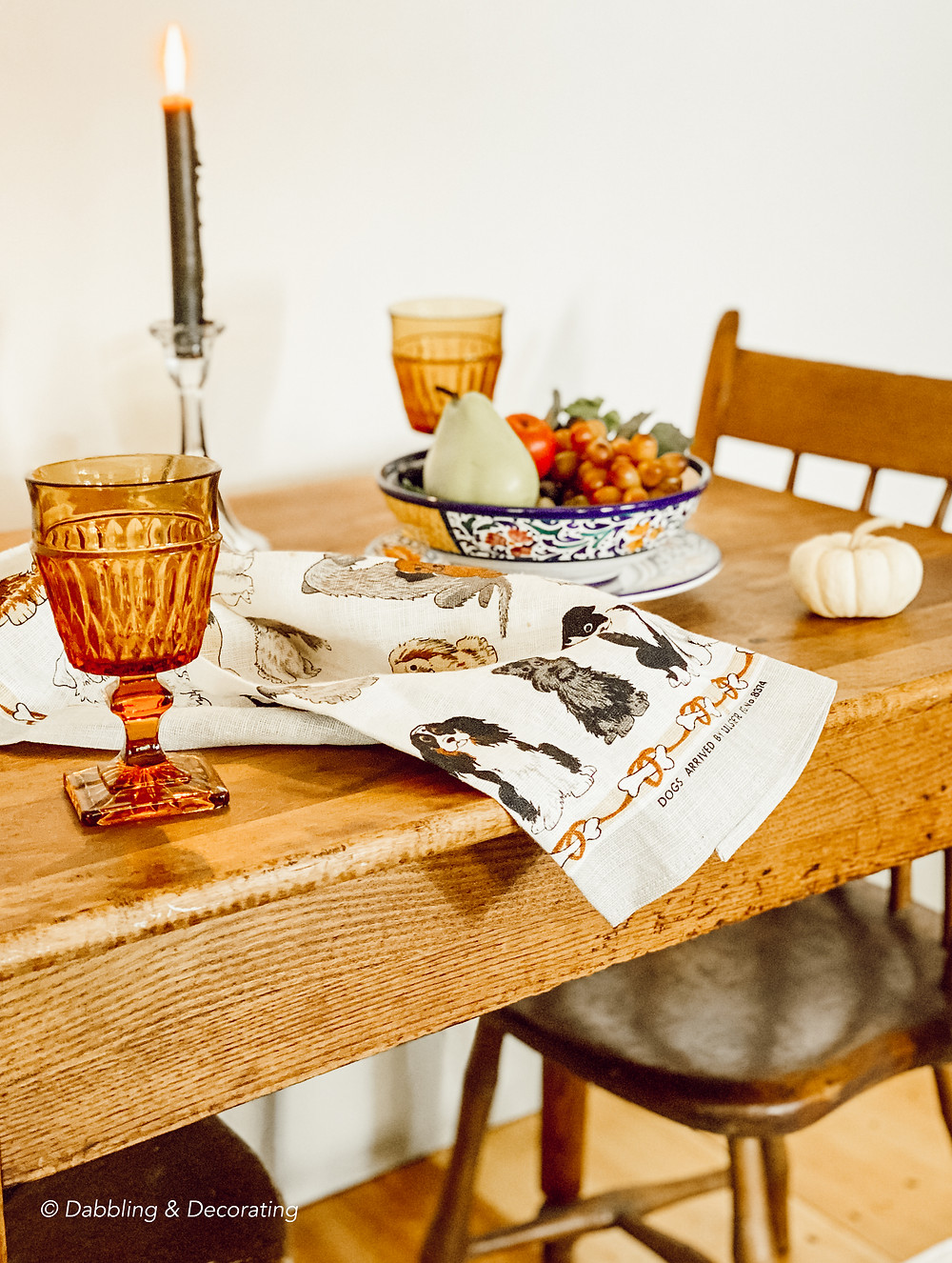 A Charming Antique Table and Chairs for Two