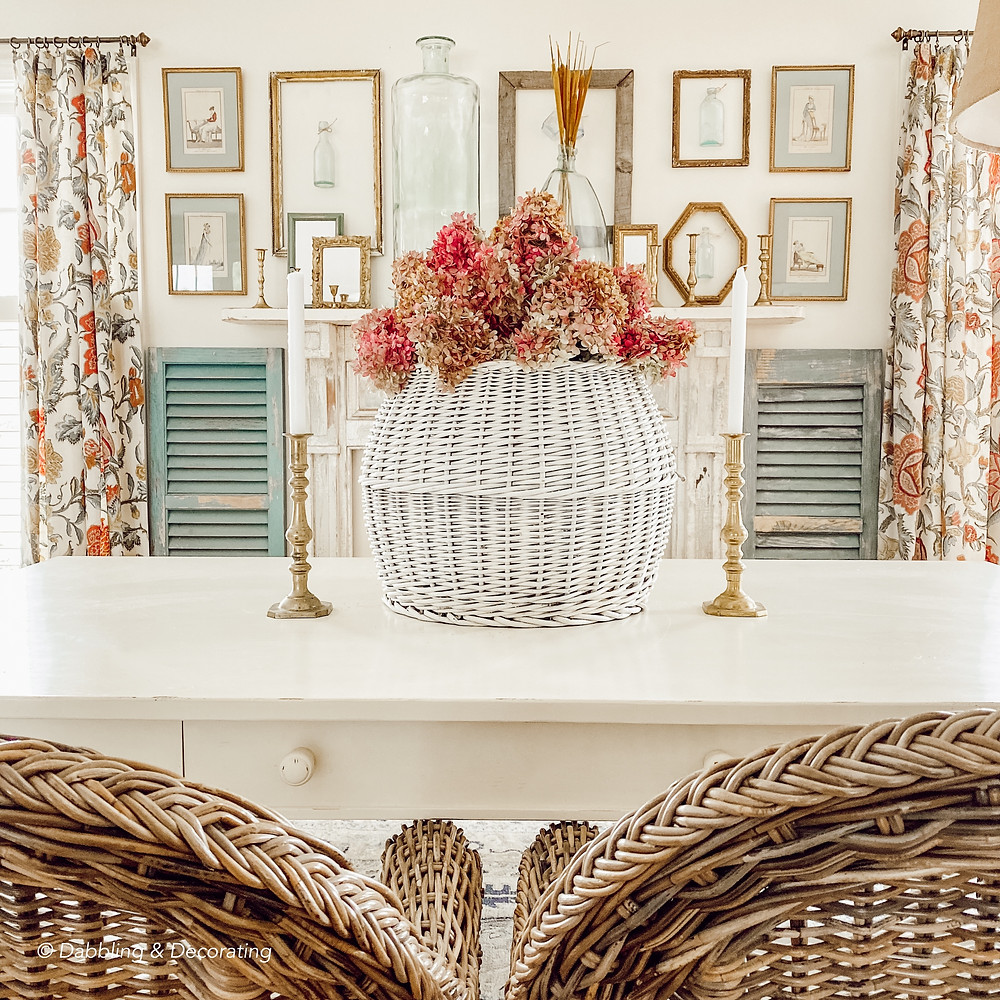 Decorating with Flea Market Frames