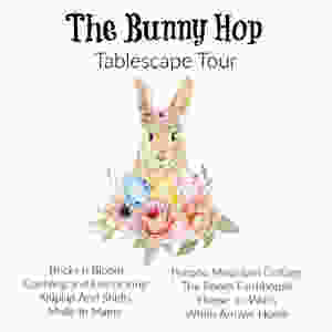 Simple Easter Tablescape with MacKenzie-Childs