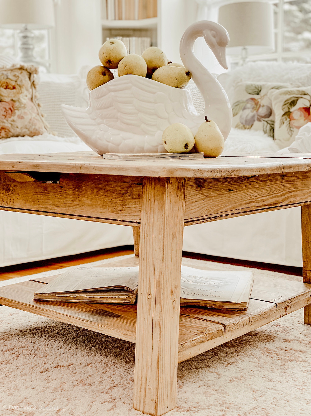 Decorating with Simple Winter Whites