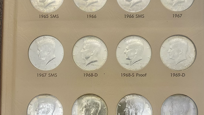 Kennedy Halves Complete set #2