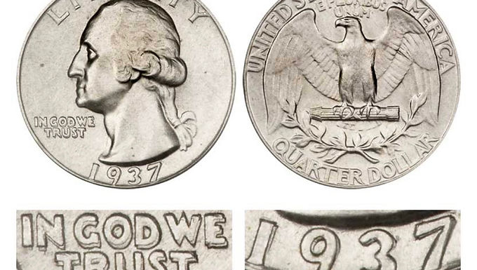 90% Silver High Grade Washington Quarters