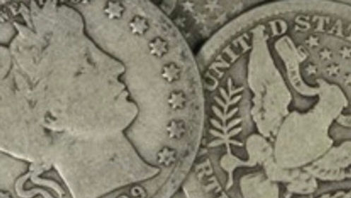 90% Silver Barber Quarters