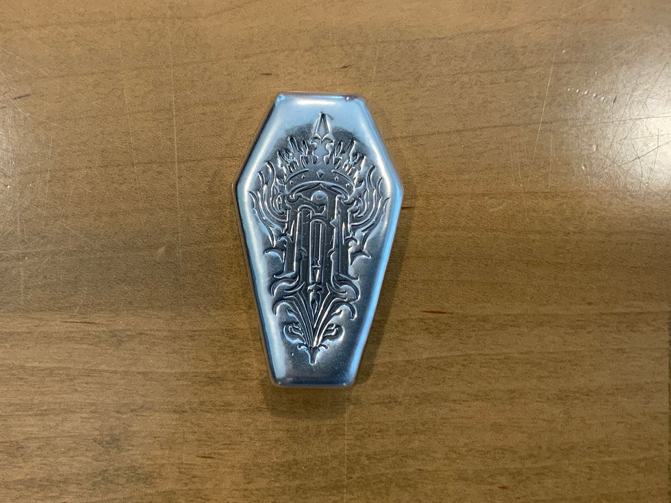 10-oz .999 Silver Reckless Metals Coffin Bar
