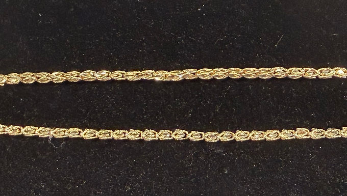 14K Gold Necklace, 15.8g, 17"