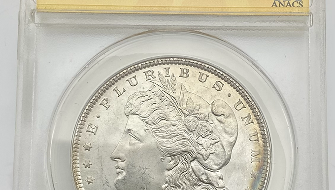 1885 ANACS MS64 Morgan Silver Dollar
